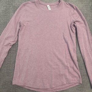 Lululemon Athletica Mauve Long Sleeve Top